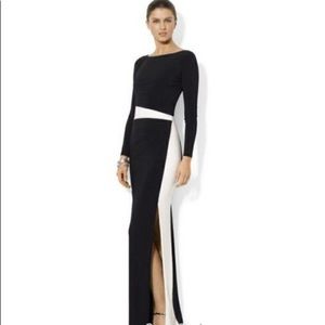 LAUREN by Ralph Lauren | Asymmetric Evening Dress
